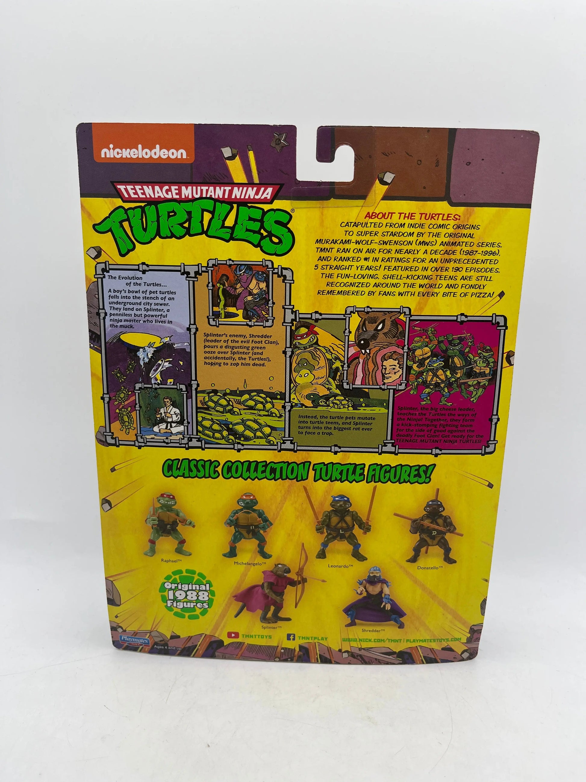 Playmates Toys Teenage Mutant Ninja Turtles Splinter Action Figure 2020 FRENLY BRICKS - Open 7 Days