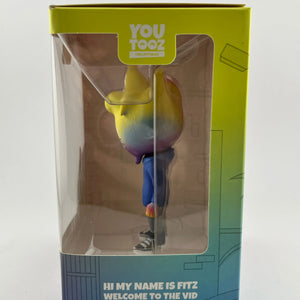 YouTooz Collectibles - Fitz #1 - Vinyl Collectable - Rainbow FRENLY BRICKS - Open 7 Days