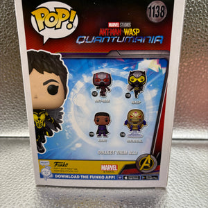 Funko Pop Vinyl #1138 Ant-Man And The Wasp Wasp Chase FRENLY BRICKS - Open 7 Days