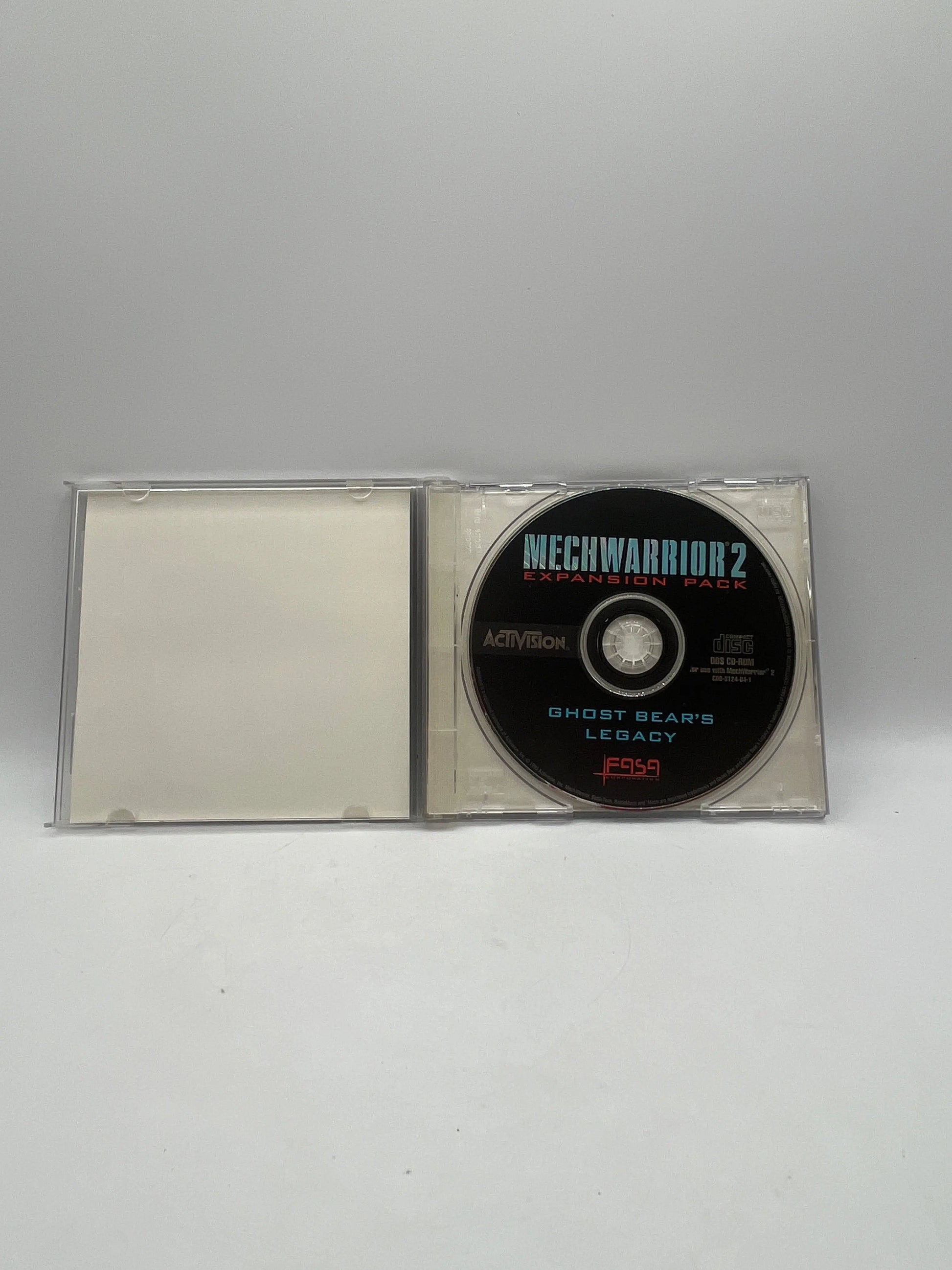 Mech Warrior 2 Game Expansion Pack Ghost Bears Legacy PC CDROM +combinedshipping FRENLY BRICKS - Open 7 Days