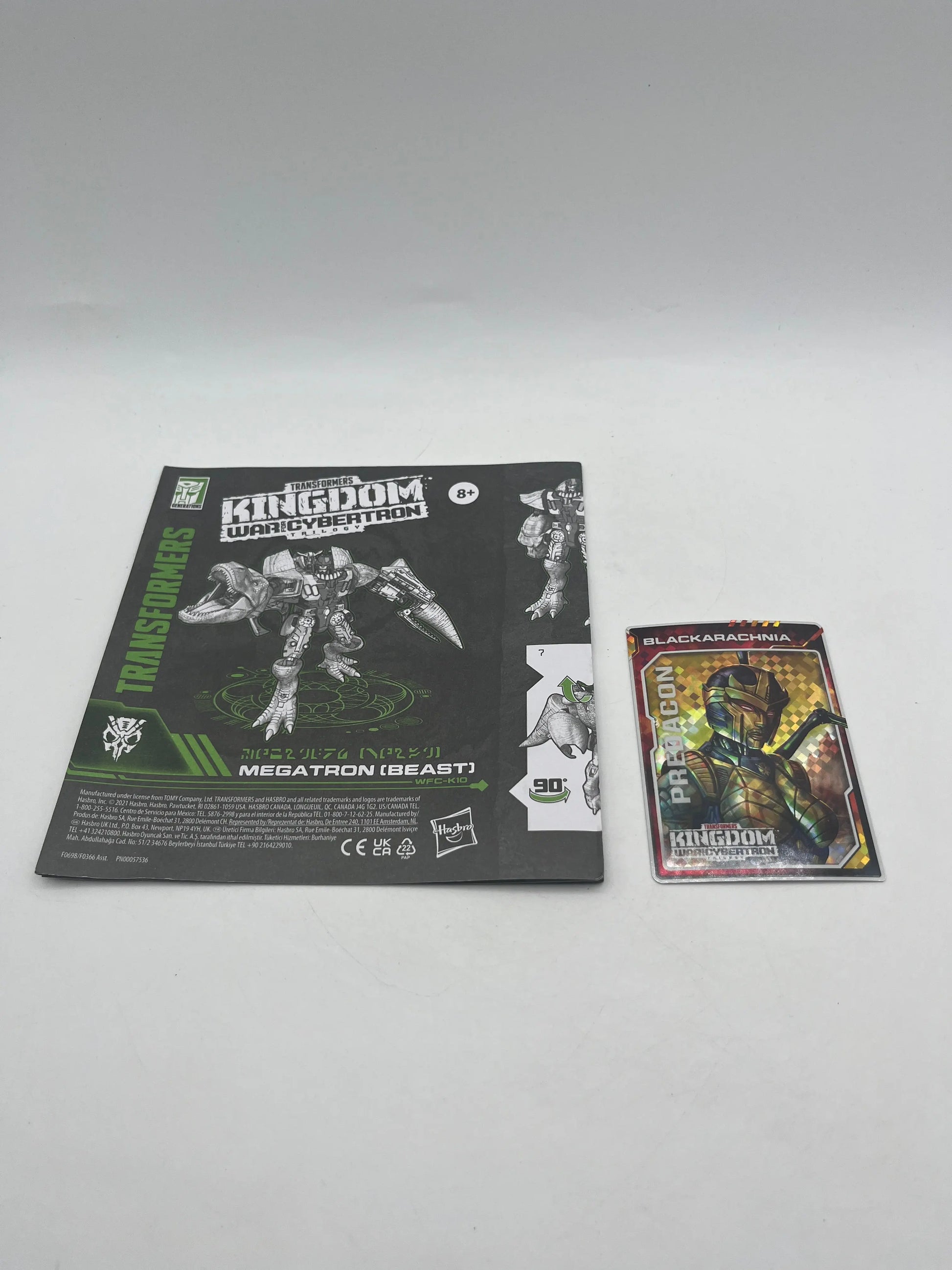 Hasbro Transformers WFC Kingdom Megatron Beast 7.5 in Action figure FRENLY BRICKS - Open 7 Days