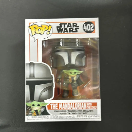 Star Wars: The Mandalorian with The Child Jetpack Flying Pop! Vinyl #402 FRENLY BRICKS - Open 7 Days