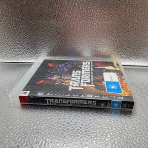 Transformers Revenge of the Fallen PlayStation 3 PS3 Game PAL Tested & Working Good Condition FRENLY BRICKS - Open 7 Days