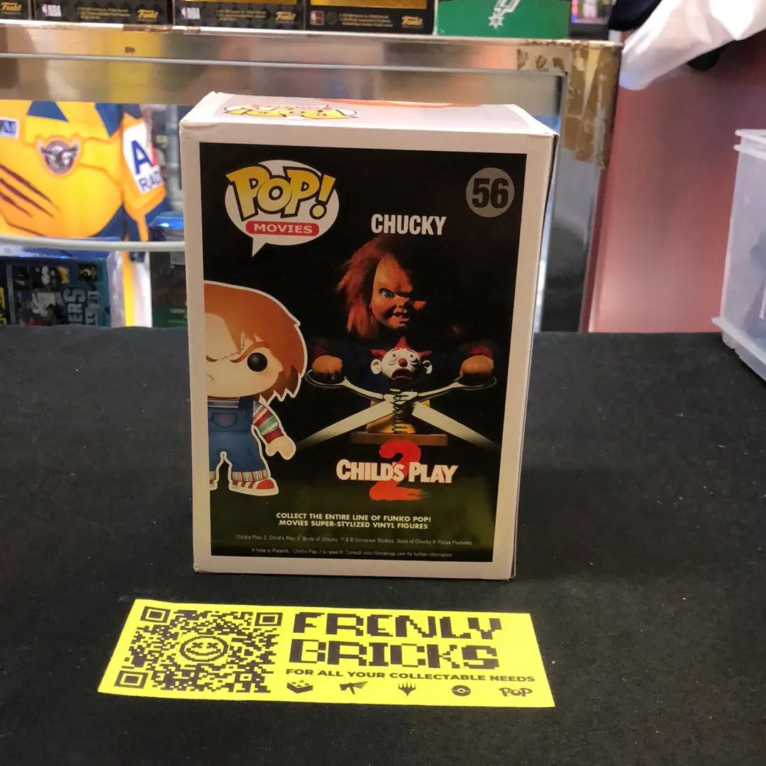 Child's Play 2 - Chucky #56 Funko Pop Vinyl Figure FRENLY BRICKS - Open 7 Days