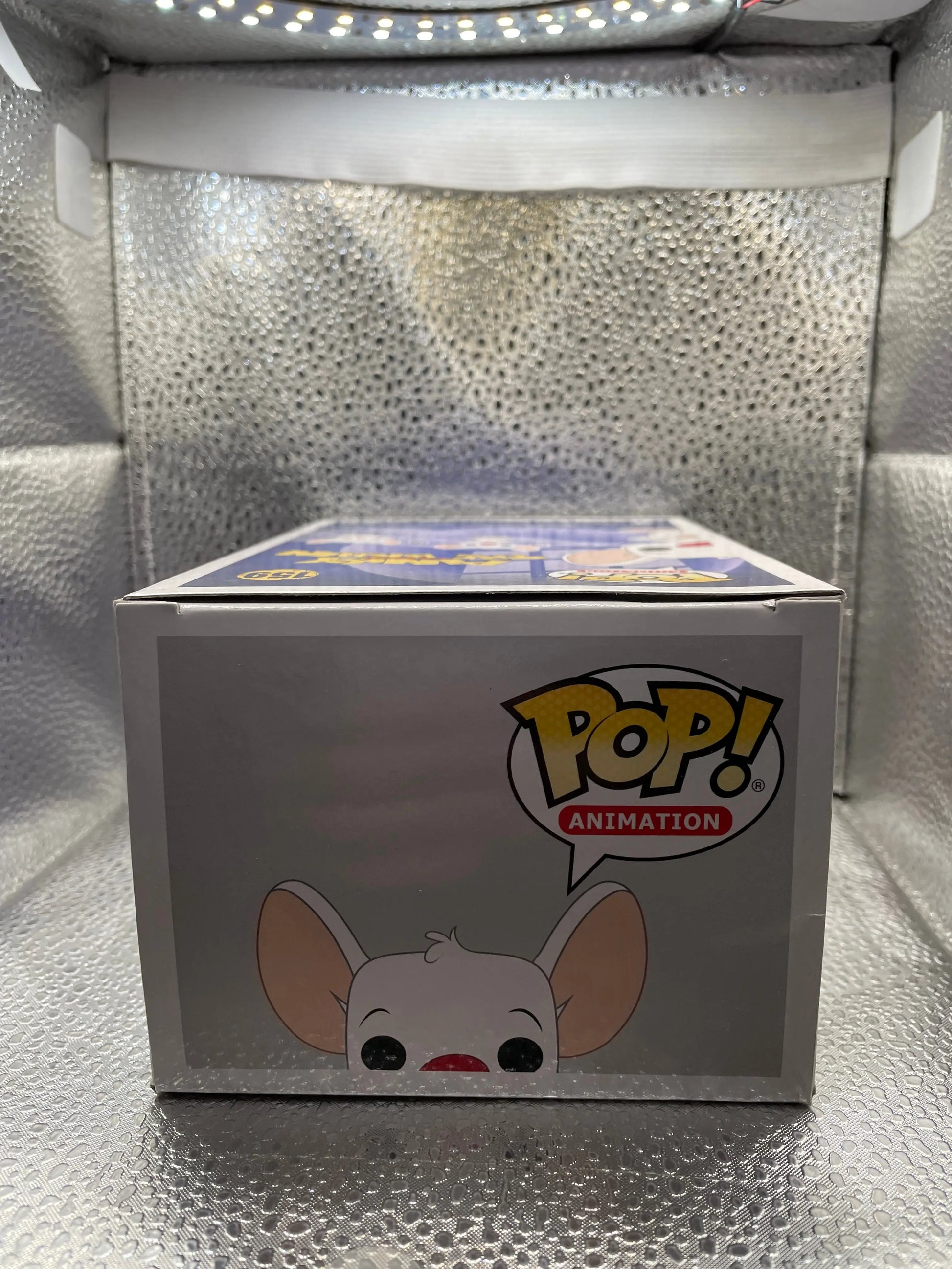 Funko Pop Animation Pinky and The Brain Pinky 159 Vaulted 2016 FRENLY BRICKS - Open 7 Days