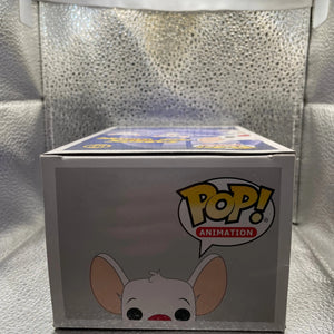 Funko Pop Animation Pinky and The Brain Pinky 159 Vaulted 2016 FRENLY BRICKS - Open 7 Days