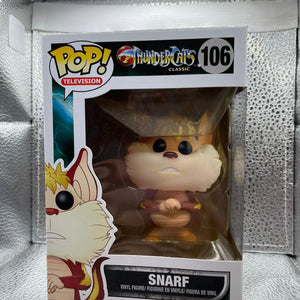 Funko Pop Vinyl - Television 106 - Snarf Thunder Cats - Vaulted Rare FRENLY BRICKS - Open 7 Days