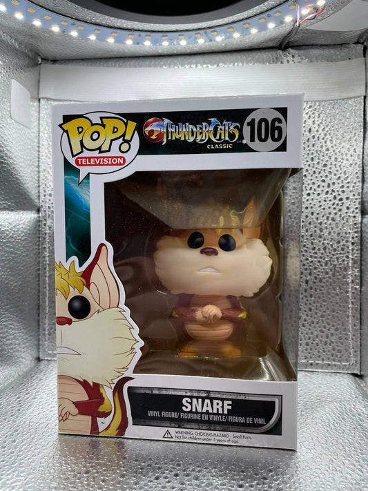 Funko Pop Vinyl - Television 106 - Snarf Thunder Cats - Vaulted Rare FRENLY BRICKS - Open 7 Days