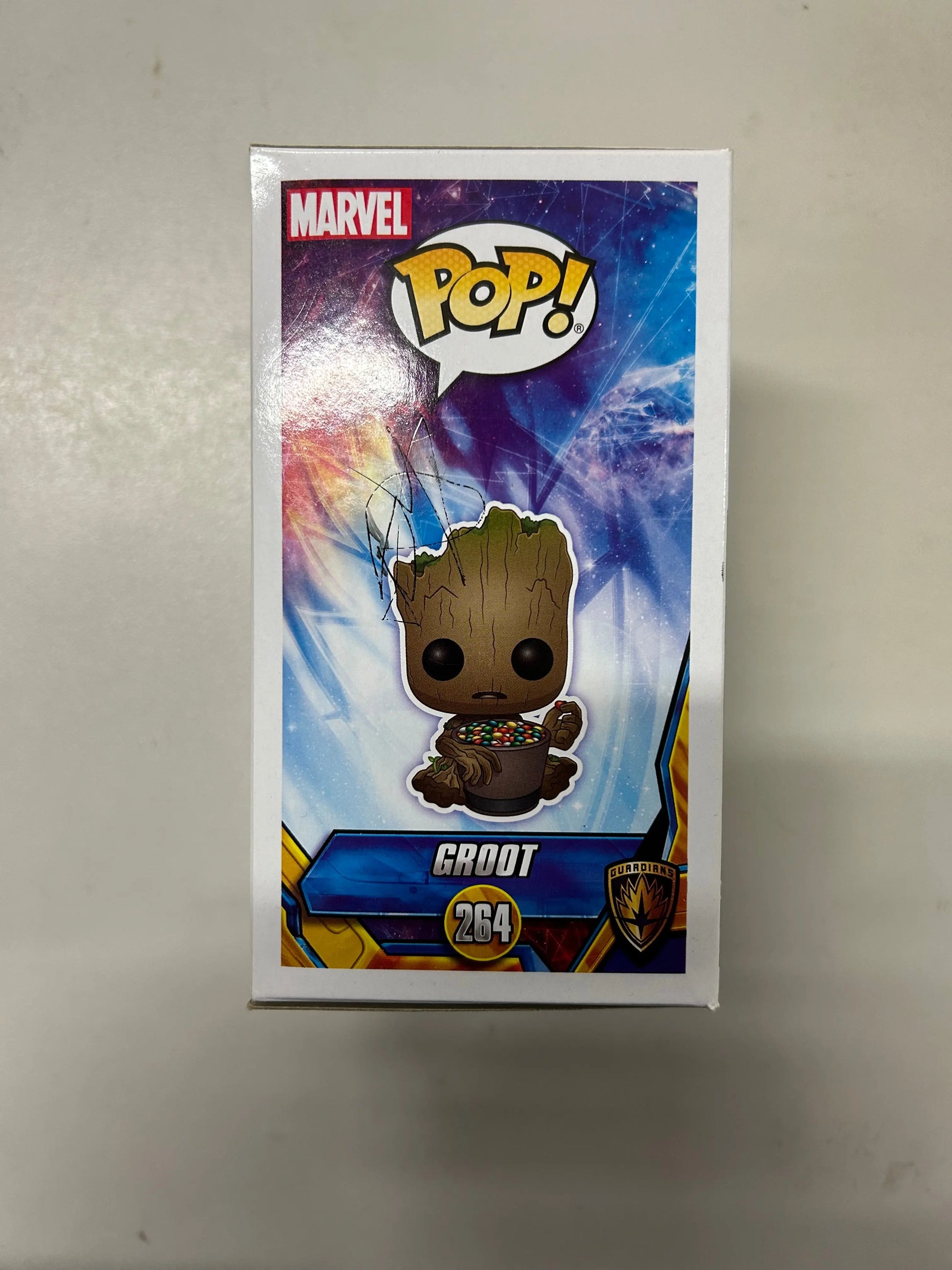 Pop Vinyl Marvel #264 Groot FRENLY BRICKS - Open 7 Days