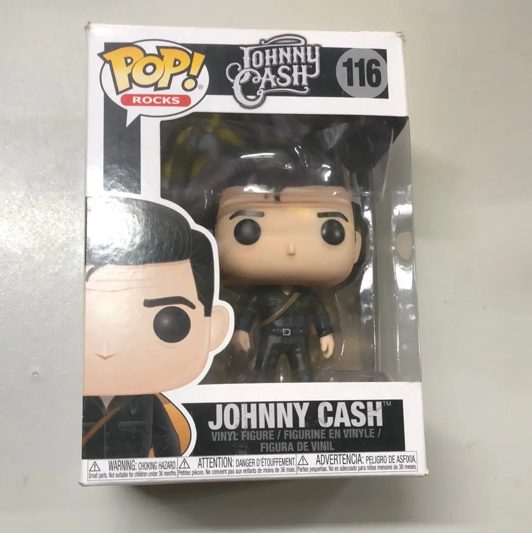 Johnny Cash - Funko Pop Rocks - #116 FRENLY BRICKS - Open 7 Days