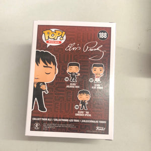 Elvis Presley 1968 Comeback Special Diamond Glitter Pop! Vinyl Figure  #188 FRENLY BRICKS - Open 7 Days