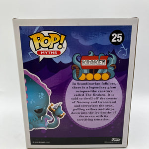 Funko POP! Myths Kraken - The Kraken #25 - Exclusive FRENLY BRICKS - Open 7 Days