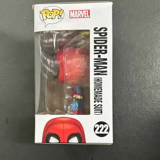 Funko Pop! Vinyl: Marvel - Spider-Man - (Homemade Suit) #222 FRENLY BRICKS - Open 7 Days