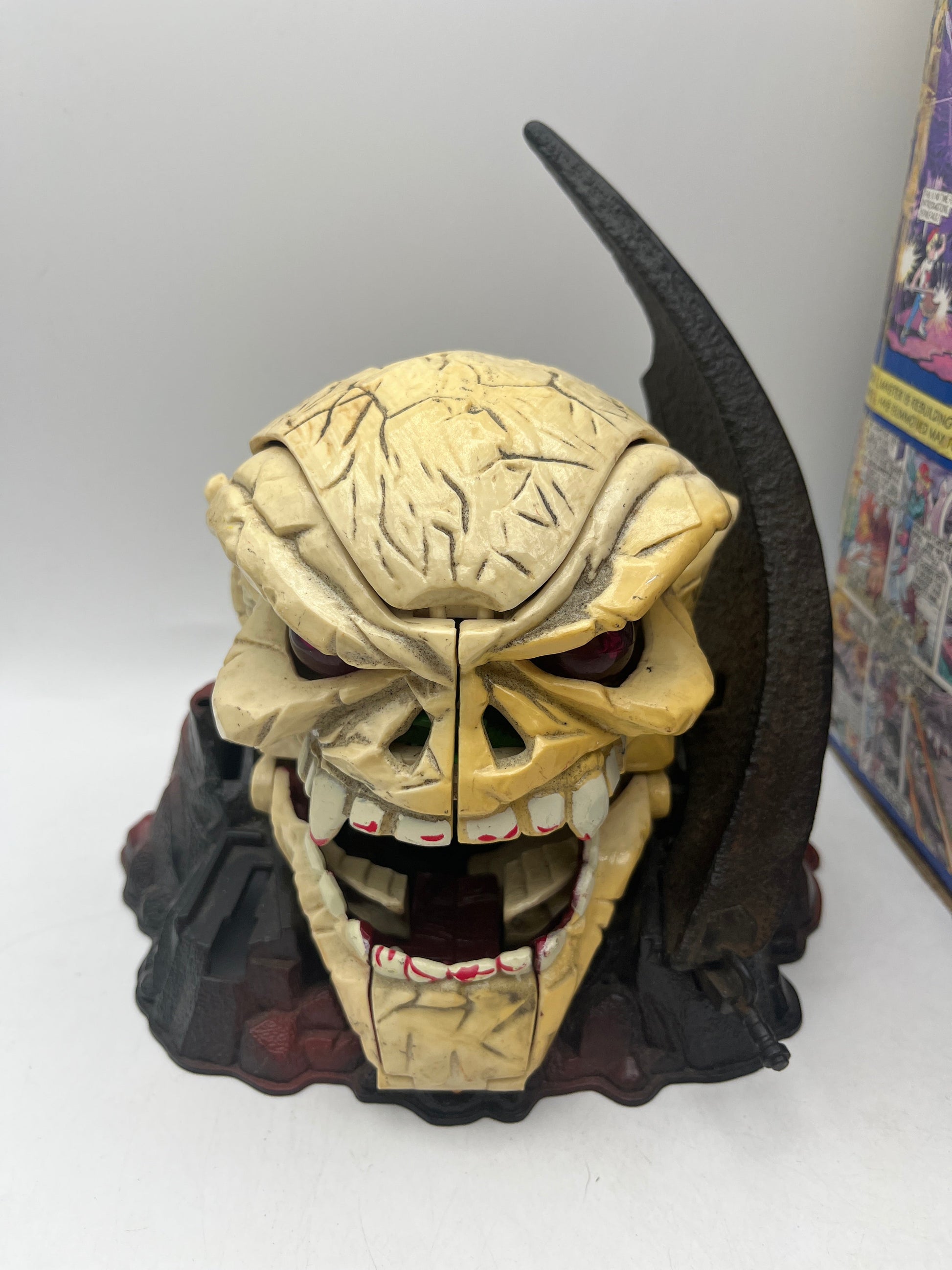 Mighty Max Skullmaster Mega Heads Playset with Figures Bundle FRENLY BRICKS - Open 7 Days