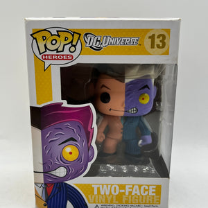 Funko POP! Heroes DC Universe - Two-Face #13 - Vinyl Figure - Original FRENLY BRICKS - Open 7 Days