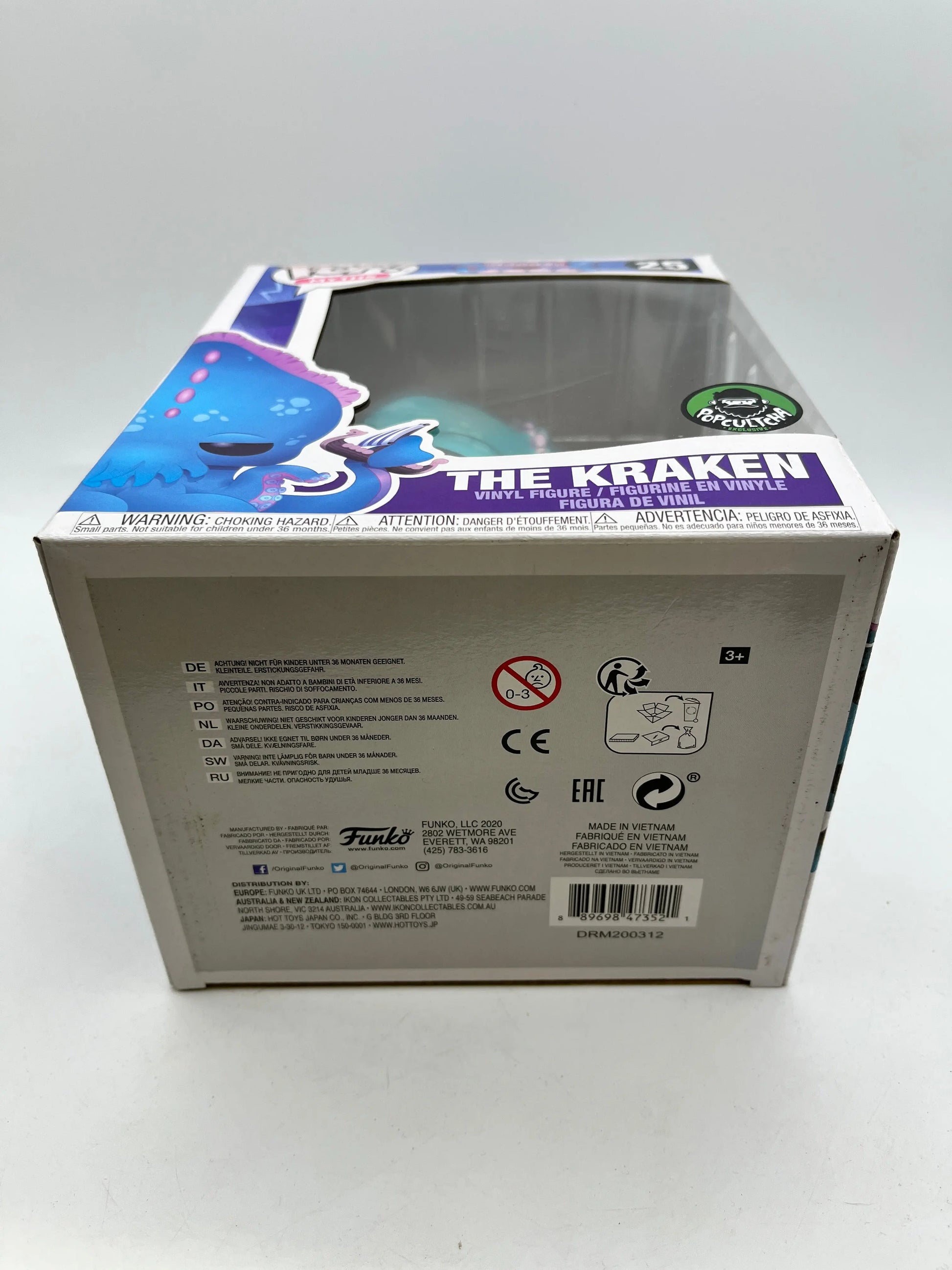 Funko POP! Myths Kraken - The Kraken #25 - Exclusive FRENLY BRICKS - Open 7 Days