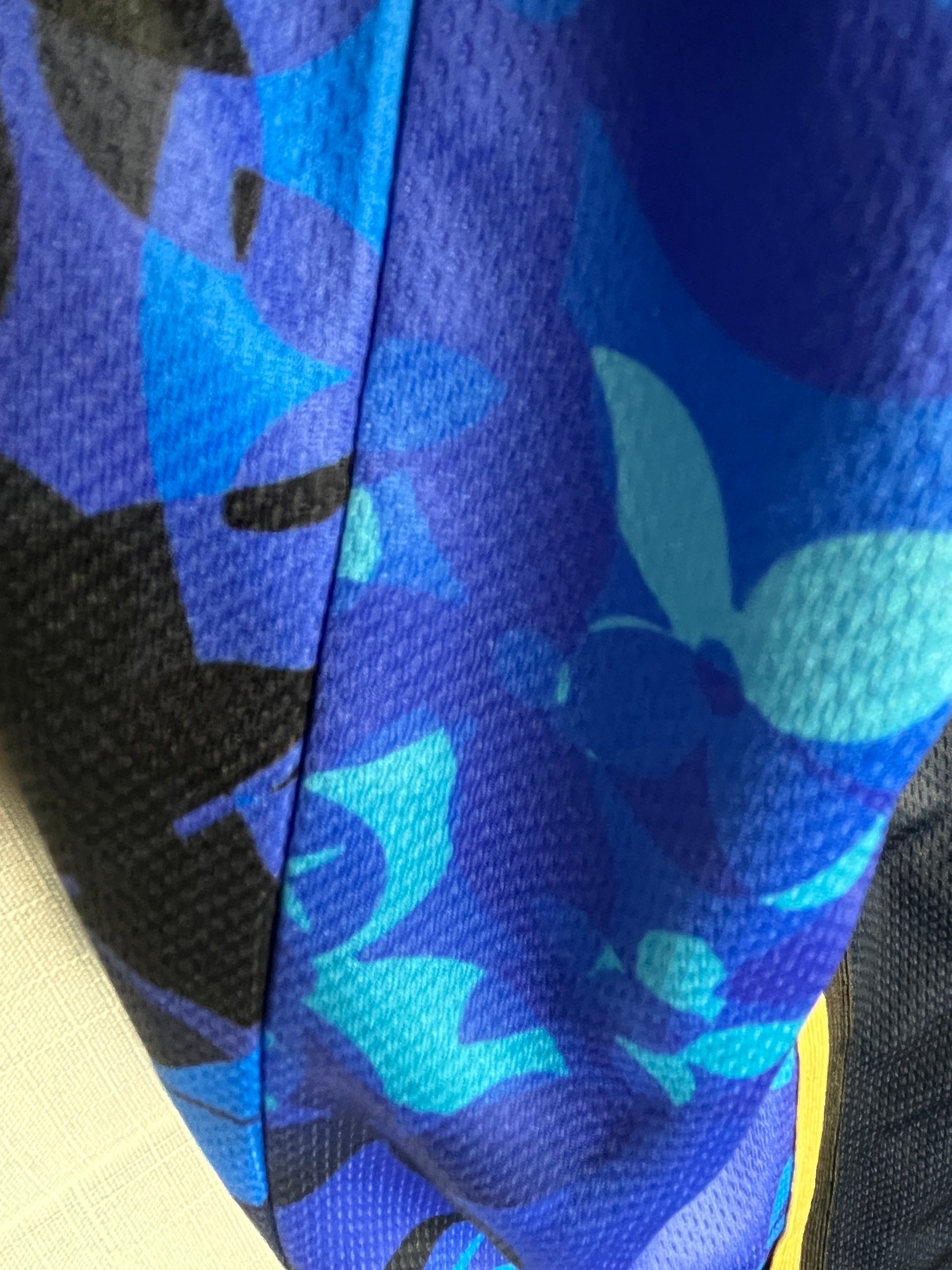 Nippon Baseball Hokkaido Fighters “Nakata #6” Flower Blue Jersey XLarge