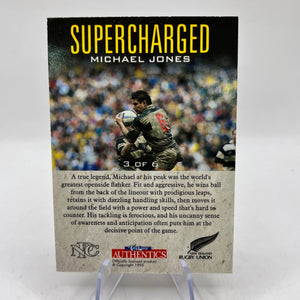 Micheal Jones - Supercharged 3 Of 6 Set - NZ All Blacks FRENLY BRICKS - Open 7 Days