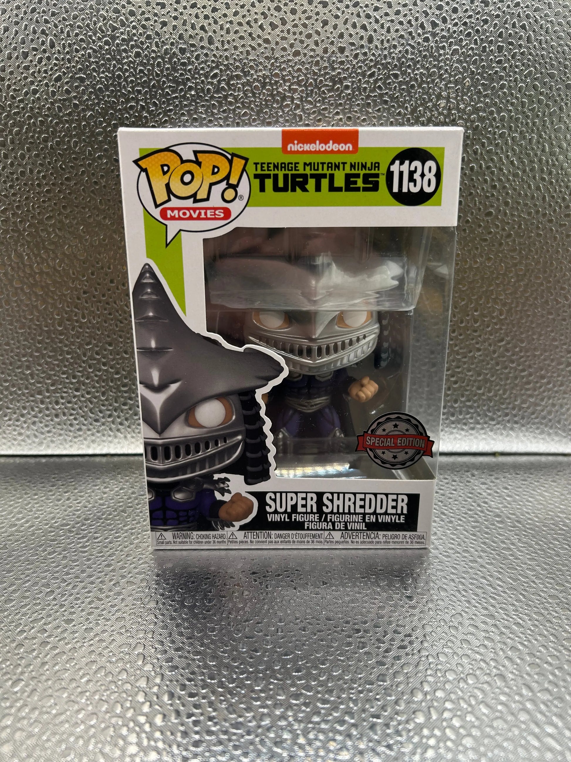 Funko Pop #1138 Movies Tmnt Super Shredder FRENLY BRICKS - Open 7 Days