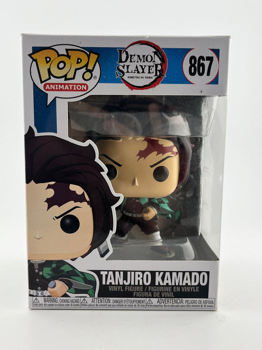 Funko POP! Animation Demon Slayer - Tanjiro Kamado #867 - Vinyl Collectable FRENLY BRICKS - Open 7 Days