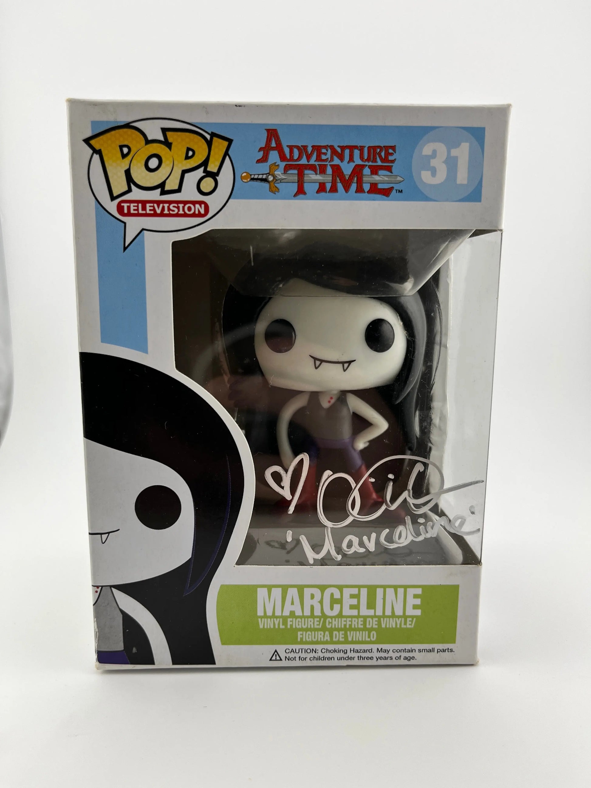 Funko POP! Television Adventure Time Marceline #31 - Autographed (No COA) - Vinyl Collectable FRENLY BRICKS - Open 7 Days