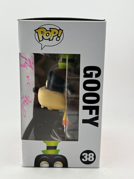 Funko POP! Disney - Goofy #38 - Signed By Bill Farmer - Vinyl Collectable FRENLY BRICKS - Open 7 Days