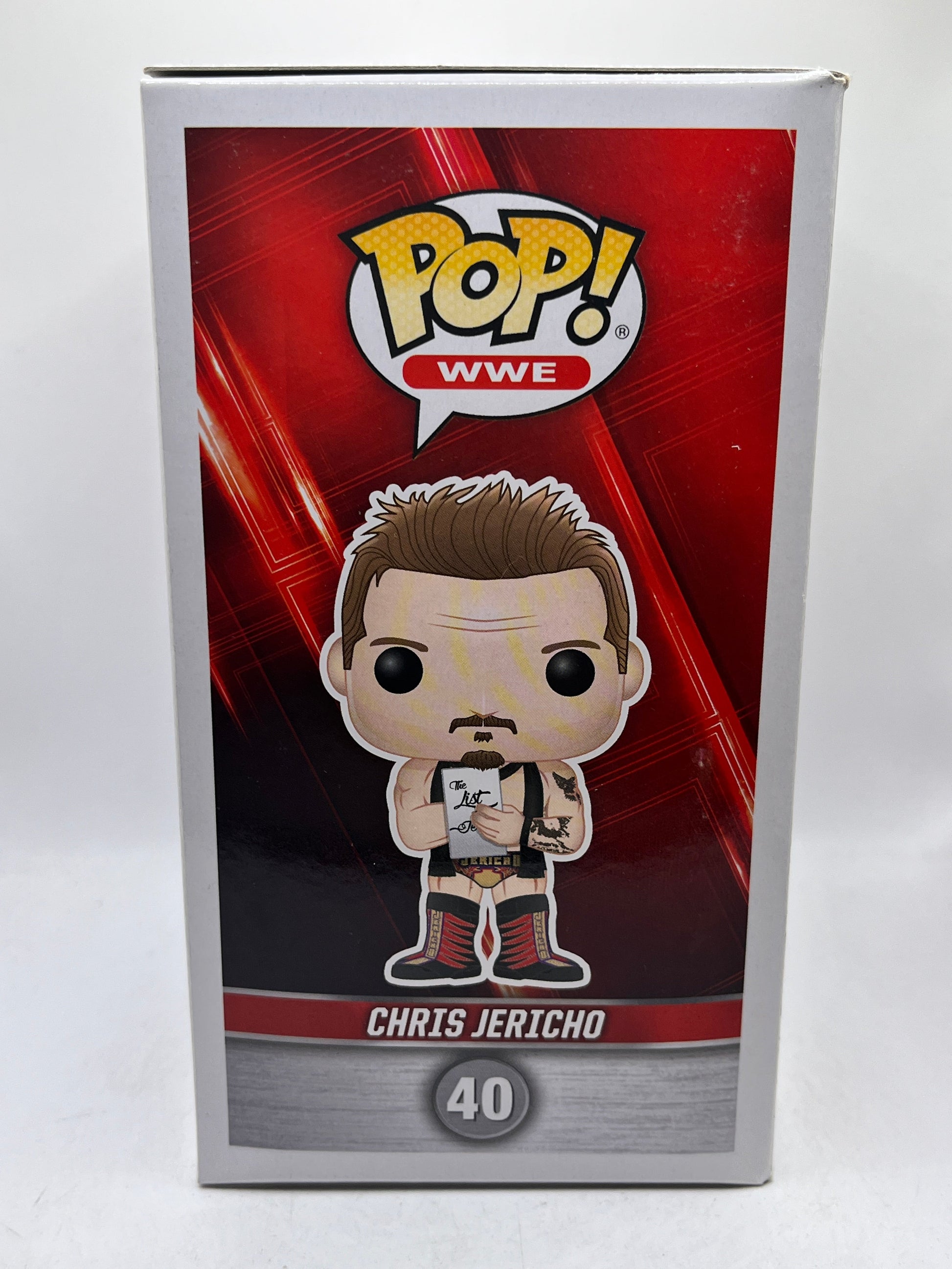 Funko POP! WWE - Chris Jericho #40 - Vinyl Collectable FRENLY BRICKS - Open 7 Days