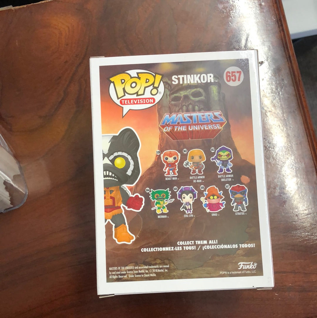 Masters of the Universe #657 Stinkor (Scented) Funko Pop 2018 Summer Con FRENLY BRICKS - Open 7 Days