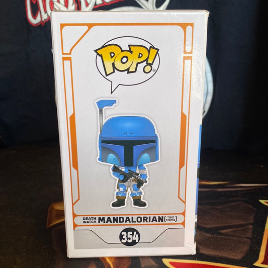 Funko POP! Death Watch Mandalorian (two stripes) #354 - FRENLY BRICKS - Open 7 Days