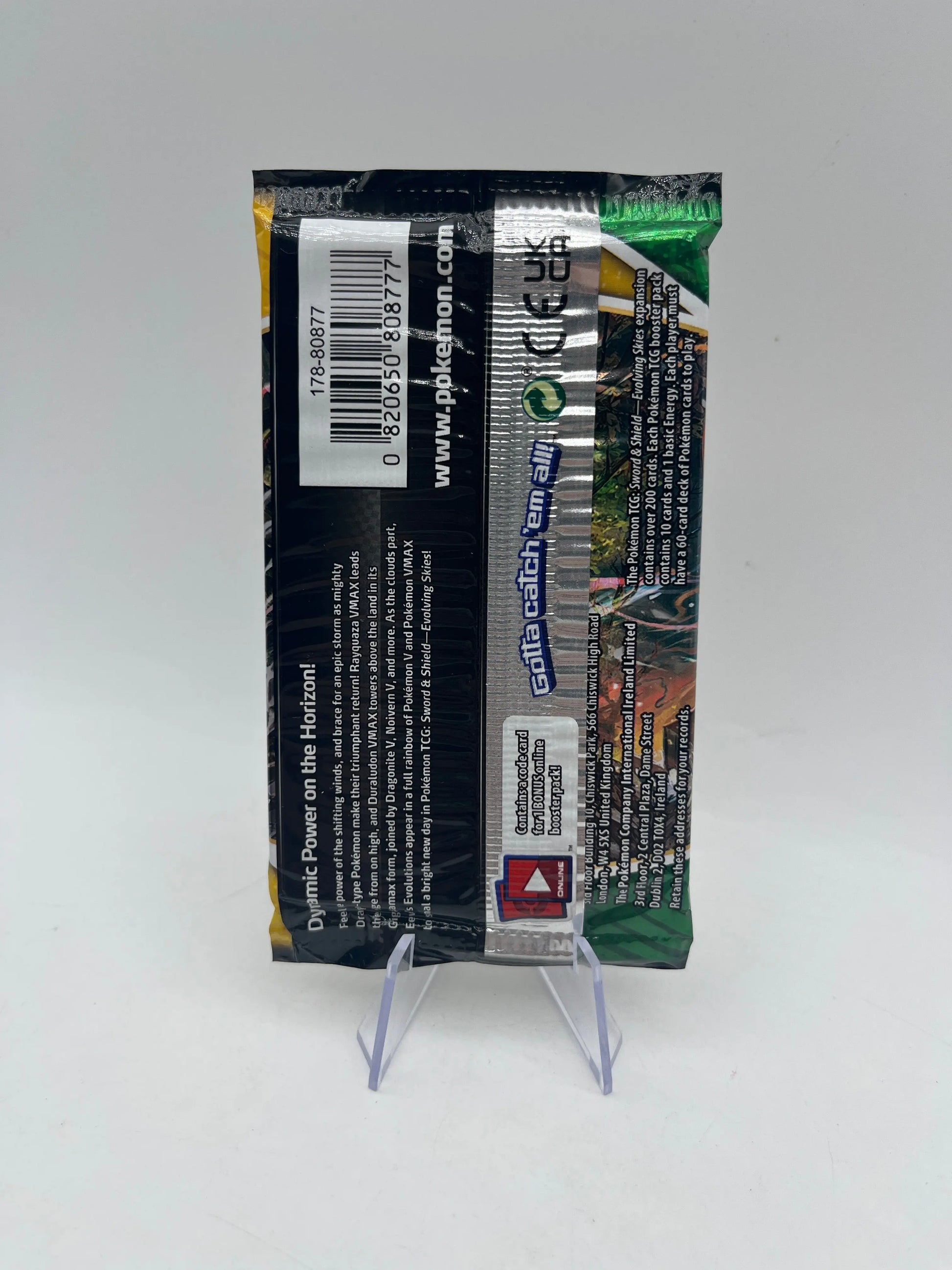 4 x Pokemon Evolving Skies Booster Packs Art Set FRENLY BRICKS - Open 7 Days