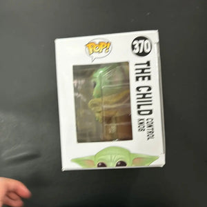 Funko POP! Star Wars The Mandalorian #370 The Child With Control Knob FRENLY BRICKS - Open 7 Days