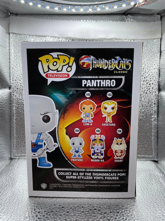 THUNDERCATS PANTHRO FUNKO POP FIGURE CLASSIC VAULTED MISP #104 FRENLY BRICKS - Open 7 Days