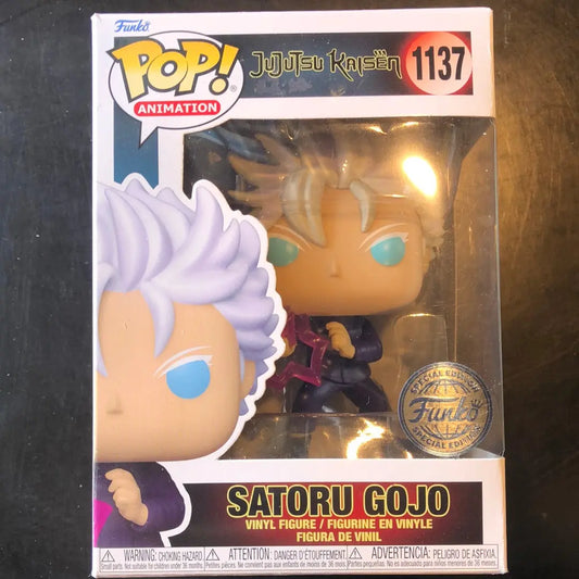 Funko Pop! Jujutsu Kaisen Satoru Gojo Chalice Exclusive Figure 1137 - FRENLY BRICKS - Open 7 Days