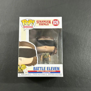 Pop Vinyl Stranger Things 826 Battle Eleven FRENLY BRICKS - Open 7 Days