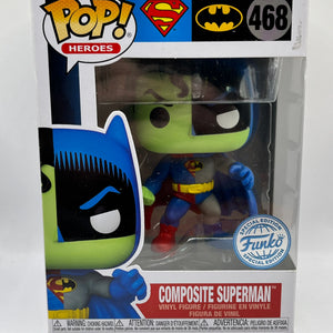 Funko POP! DC Heroes - Composite Superman #468 - Special Edition FRENLY BRICKS - Open 7 Days