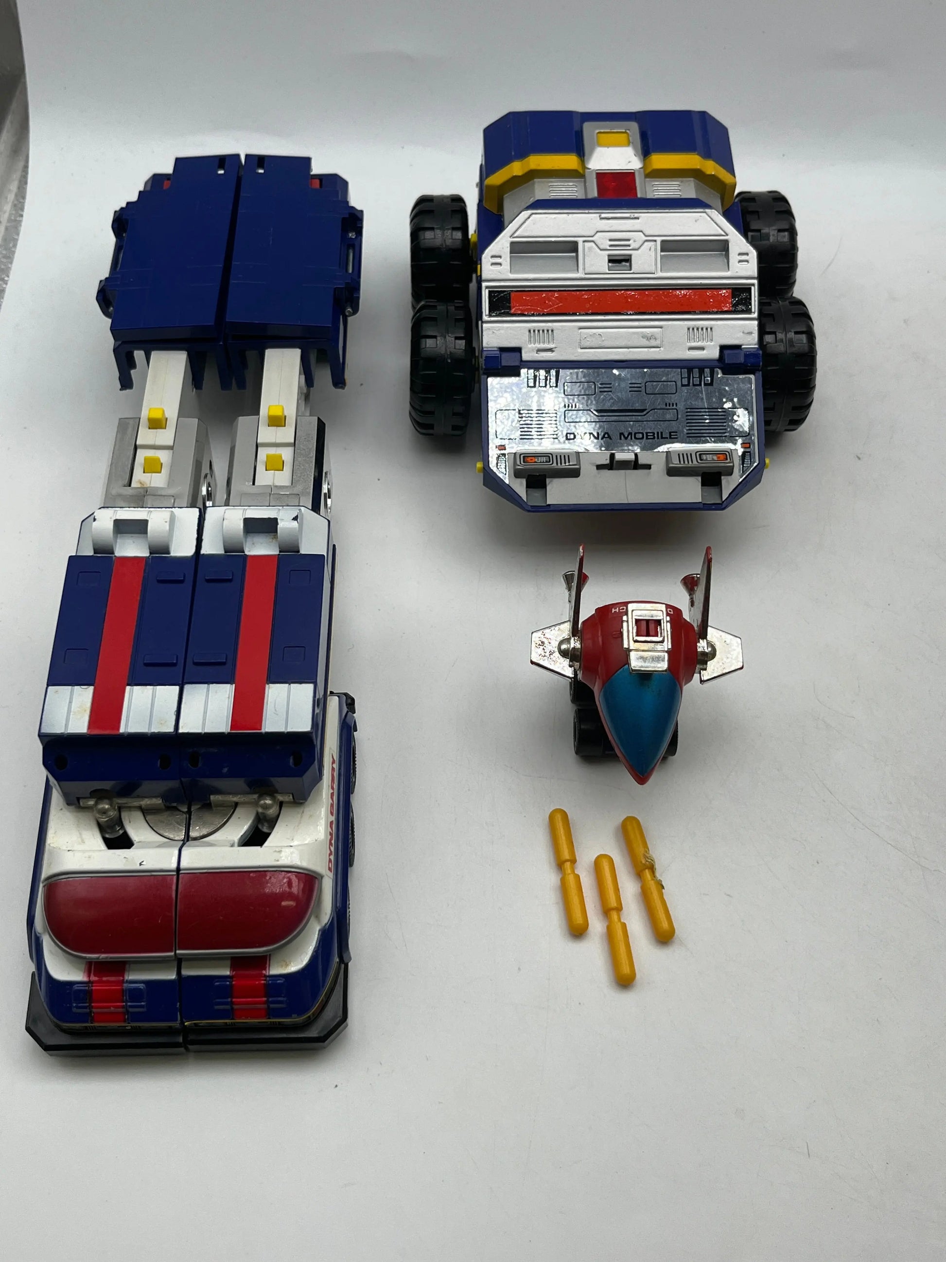 VTG 1983 Bandai DX Dynaman Dyjupiter Big Scale Sendai Chogokin Japan FRENLY BRICKS - Open 7 Days