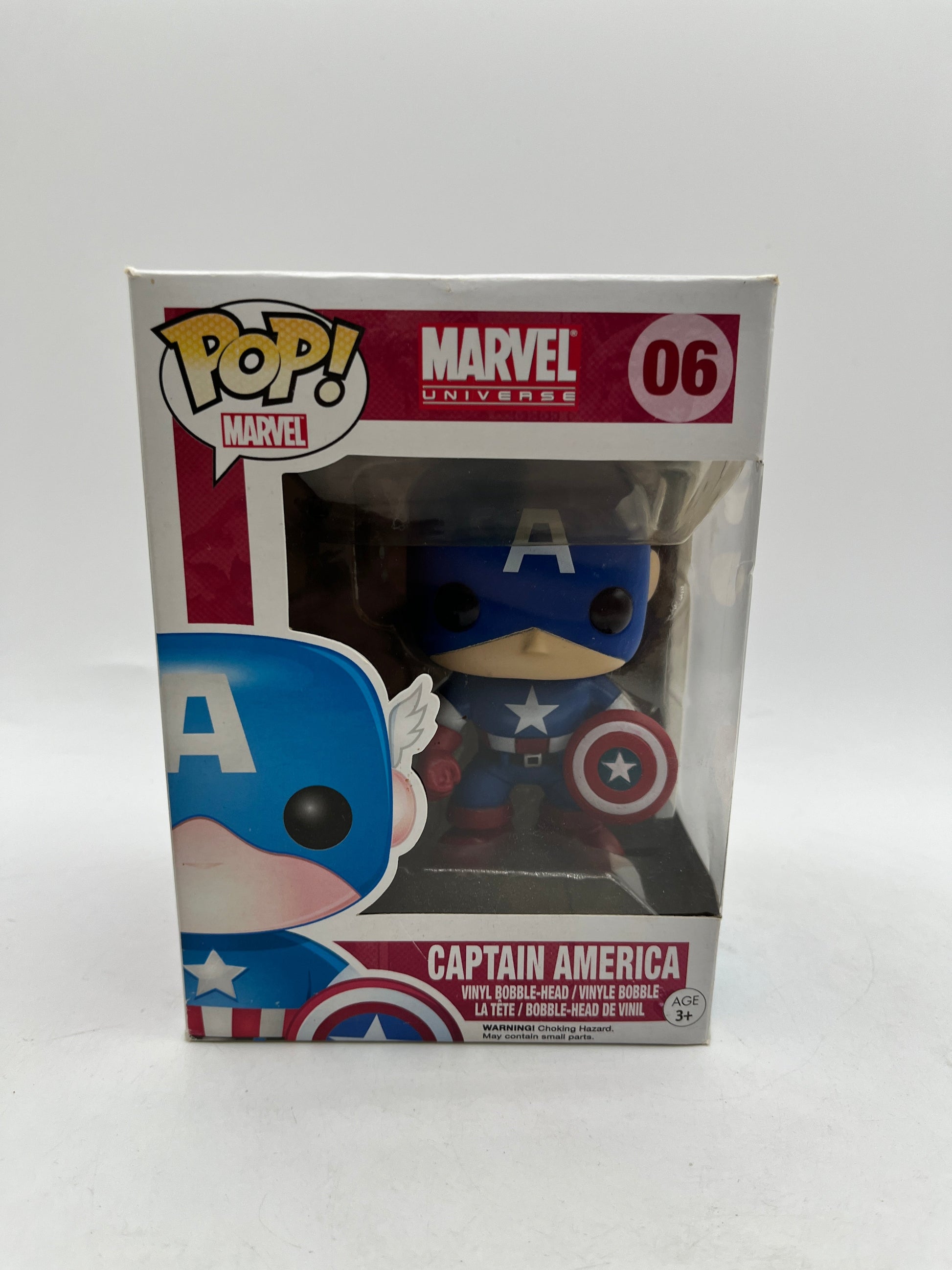 Funko POP! Marvel - Captain America #06 - Vinyl Collectable FRENLY BRICKS - Open 7 Days