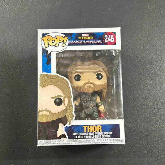 Funko POP! Marvel Thor Ragnarok Thor #246 FRENLY BRICKS - Open 7 Days