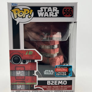 Funko POP! Star Wars Andor - B2EMO #566 - 2022 Fall Limited Edition FRENLY BRICKS - Open 7 Days