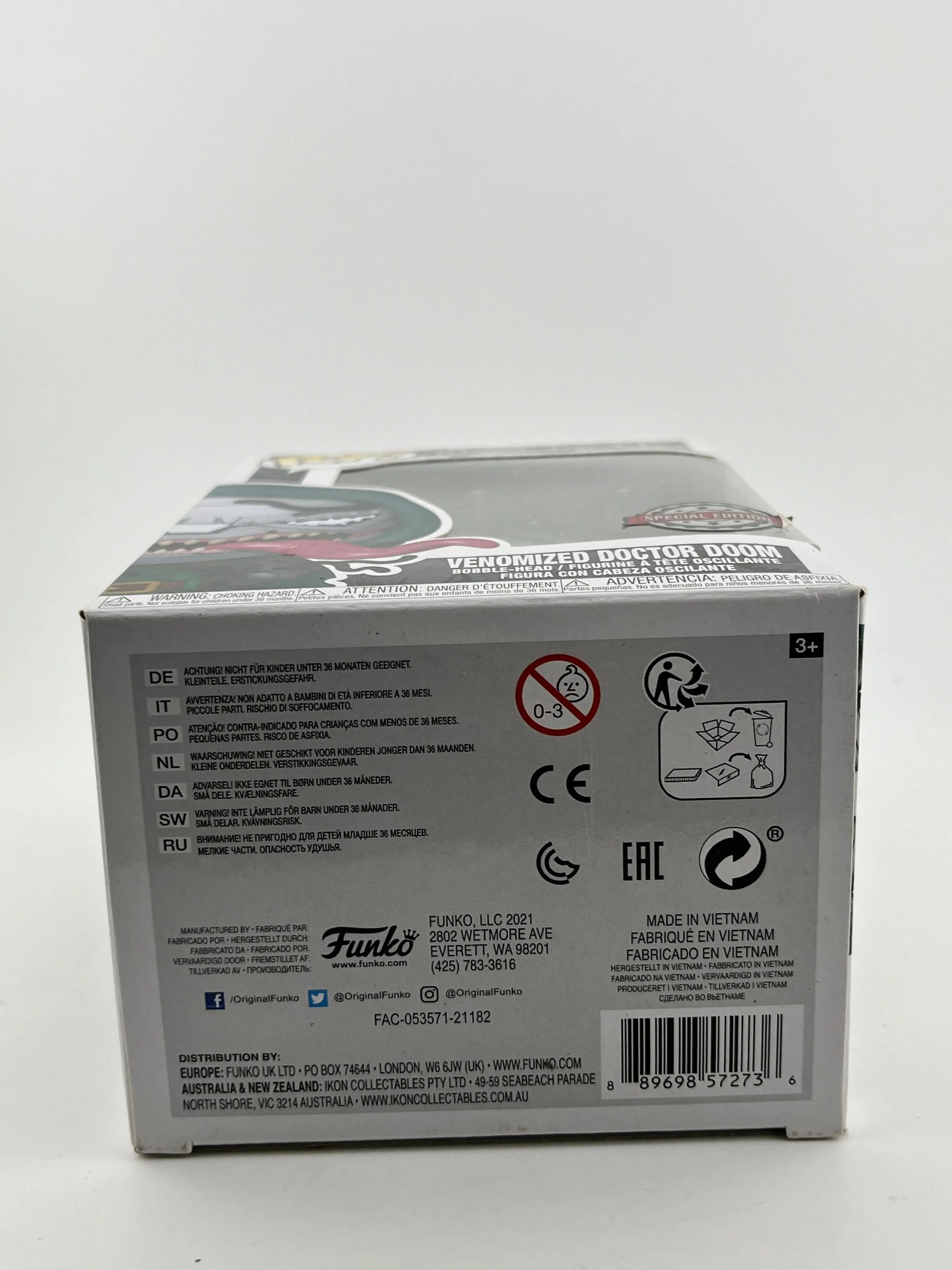 Funko POP! Marvel Venom - Venomized Doctor Doom #916 - Special Edition FRENLY BRICKS - Open 7 Days