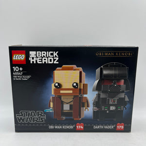 LEGO BRICKHEADZ: Obi-Wan Kenobi & Darth Vader (40547) FRENLY BRICKS - Open 7 Days