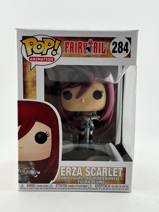 Funko POP! Animation Fairy Tail - Erza Scarlett #284 - Vinyl Collectable FRENLY BRICKS - Open 7 Days