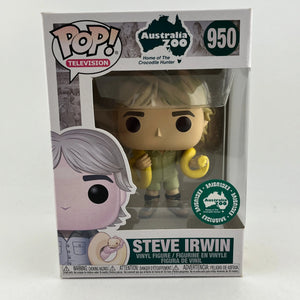 Funko POP! Television Australia Zoo - Steve Irwin #950 - Australia Zoo Exclusive FRENLY BRICKS - Open 7 Days