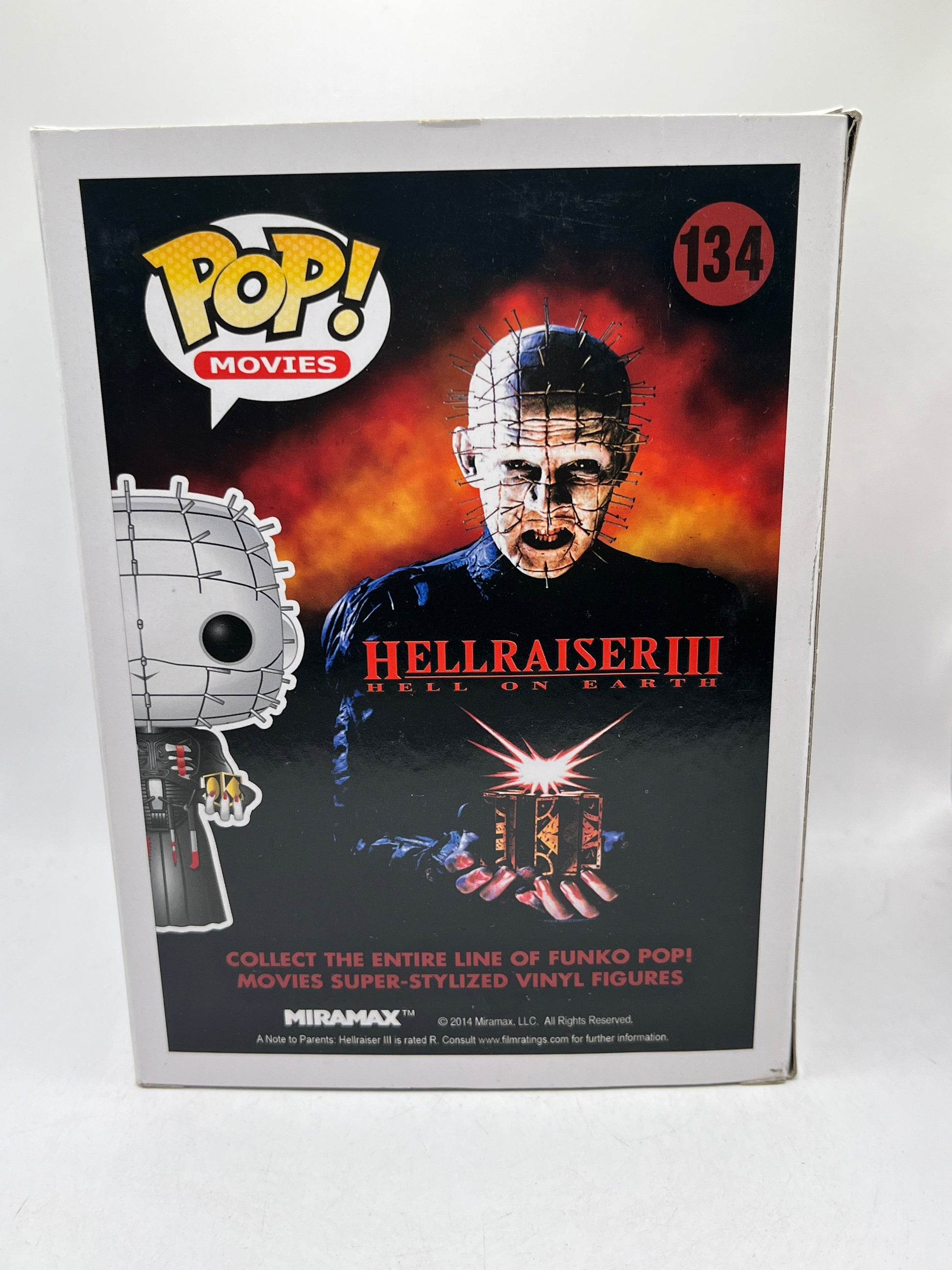 Funko POP! Movies HellRaiser 3 - Pinhead #134 - Vinyl Collectable FRENLY BRICKS - Open 7 Days