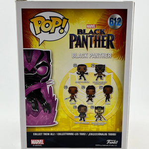 Funko POP! Marvel Black Panther - #612 Black Panther - Exclusive Glow FRENLY BRICKS - Open 7 Days
