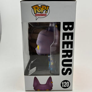 Funko POP! Animation Dragon Ball Z Resurrection F - Beerus #120 - Vinyl Collectable FRENLY BRICKS - Open 7 Days