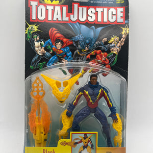 1997 Total Justice Kenner Black Lightning Electrobolt Strike Action Figure FRENLY BRICKS - Open 7 Days