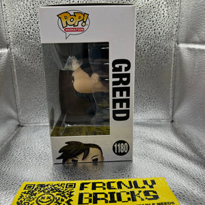 Pop Vinyl #1180 Greed Fullmetal Alchemist FRENLY BRICKS - Open 7 Days