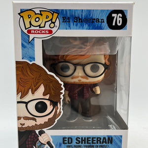 Funko POP! Rocks Ed Sheeran - #76 Ed Sheeran - Vinyl Collectable FRENLY BRICKS - Open 7 Days