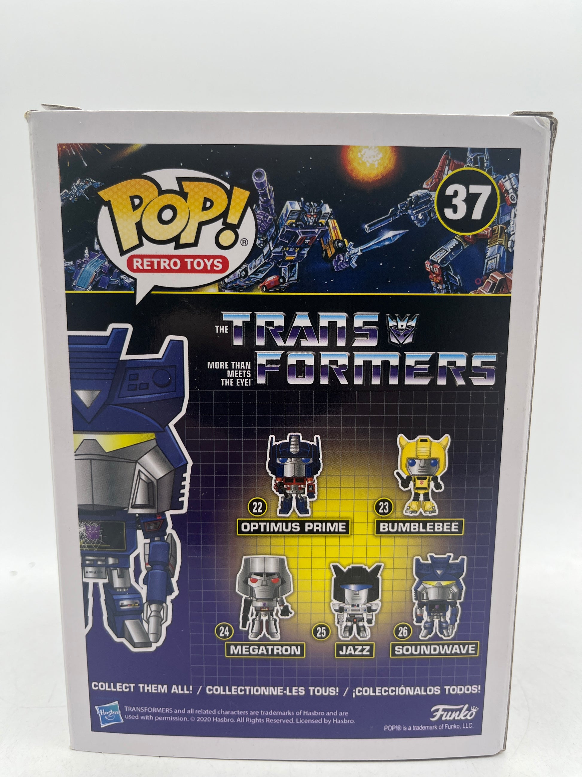Funko Pop! Retro Transformers Soundwave #37 Special Edition image 5
